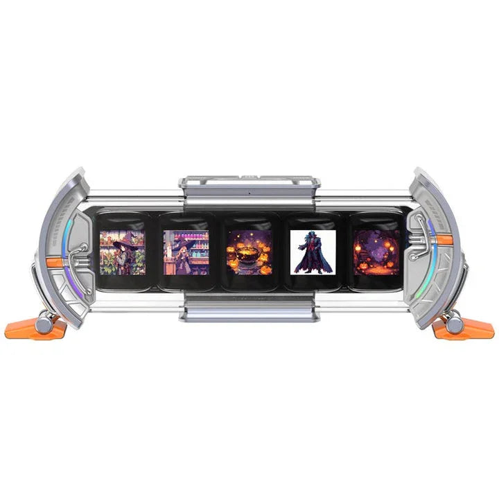 Divoom Times Gate Informative LED Display - Silver - Tashqila Divoom Times Gate Informative LED Display - Silver - Tashqila
